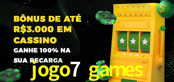 jogo7 games melhor bônus de depósito
