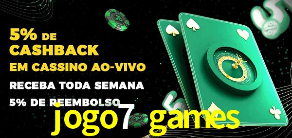 Promoções do cassino ao Vivo jogo7 games