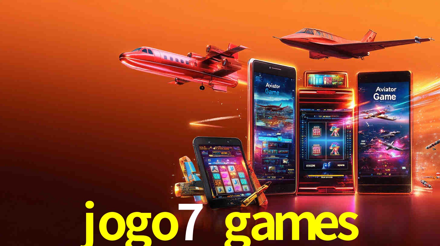 Interface do App jogo7 games